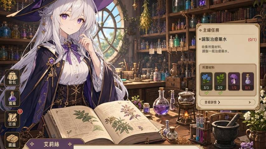 魔女秘药 主线事件 演示图 8